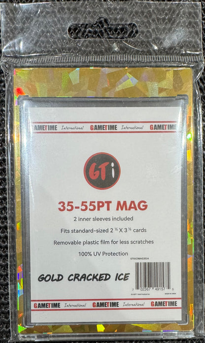 35-55pt Gold Cracked Ice Magnetic One Touch