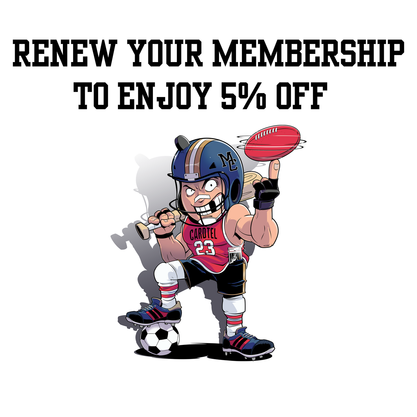 Yearly membership renewal