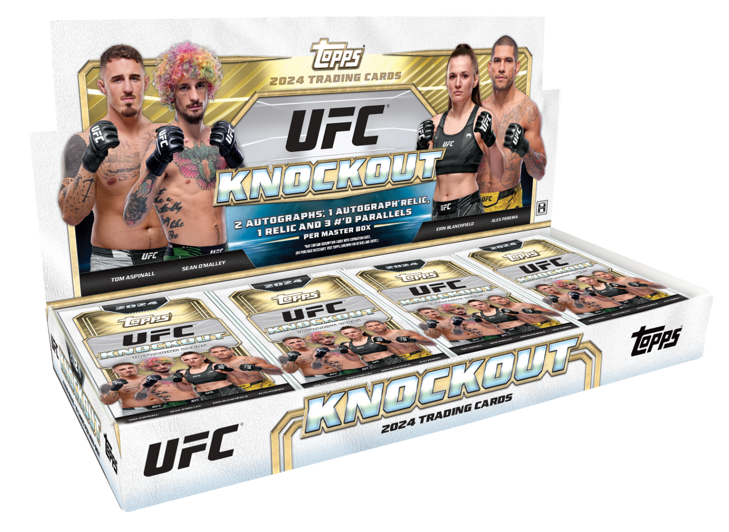 Break 113 1 Box x 2024 Topps UFC Knockout hobby random weightclass Strawweight giveaway