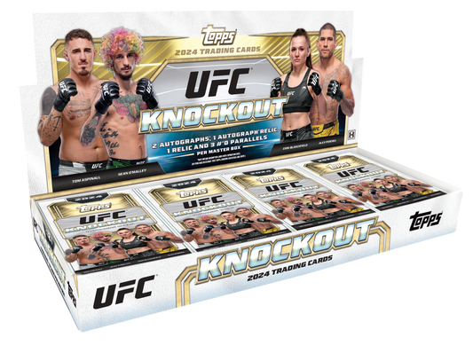 Break 113 1 Box x 2024 Topps UFC Knockout hobby random weightclass Strawweight giveaway